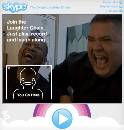 Skype Laughter Chain